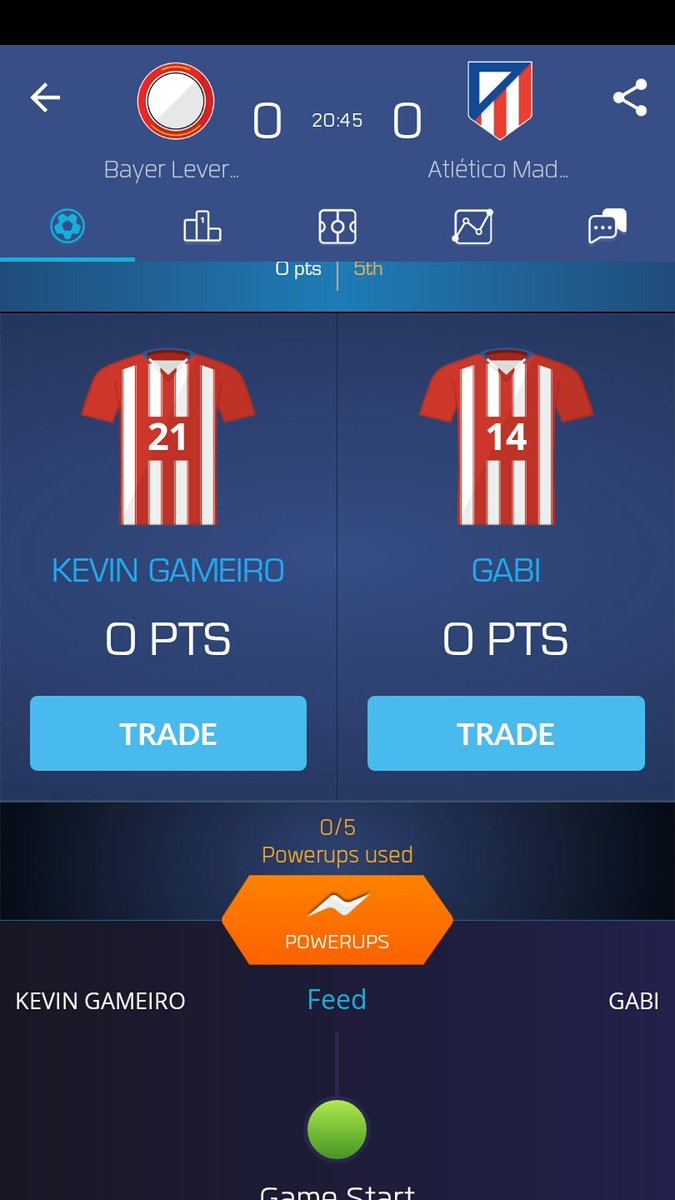 justgerian's tweet photo. I just drafted Kevin Gameiro &amp; Gabi on @UltimateFanLive for #Bayer04 v #Atleti https://t.co/M4aGI01WYc