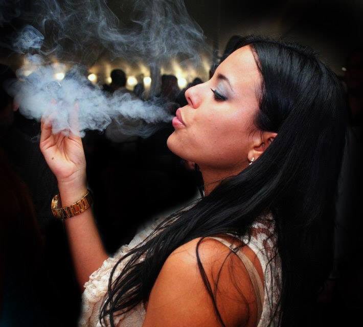 Female smoker...Follow our page https://www.instagram.com/cigarrating https...
