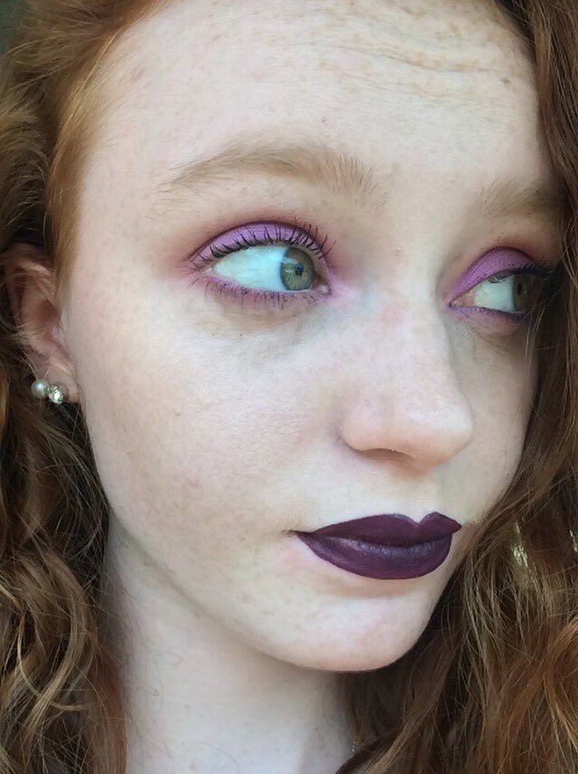 MoodToObey's tweet photo. "Be eccentric now. Don't wait for old age to wear purple."💜💜💜 -Regina Brett  #toofaced #pb&amp;j https://t.co/KmbOAkkPAd