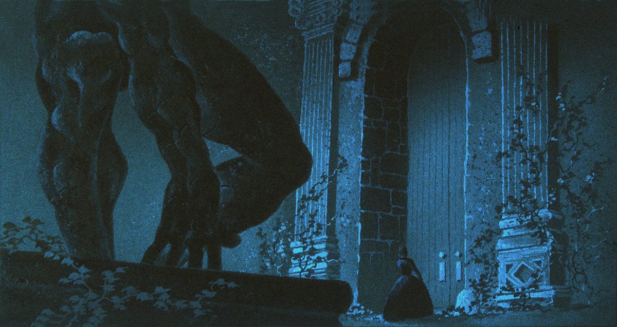 Ronnie Del Carmen Hans Bacher Concept Art Of Belle S Walk Through The Beast S Dark Castle Beauty And The Beast 1991 Animation Disney T Co Avlsork2xl