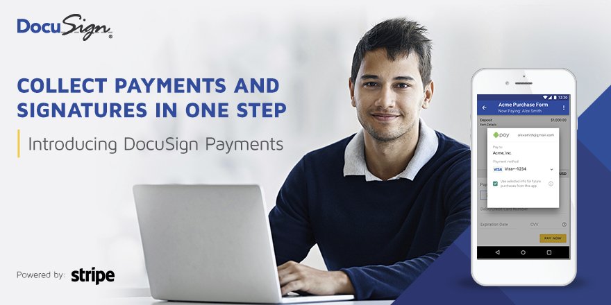DocuSignIMPACT's tweet photo. Want to avoid delays in collecting #nonprofit donations?
Introducing DocuSign Payments: https://t.co/mSgaLXcJ0W https://t.co/uMYWZaCSEa