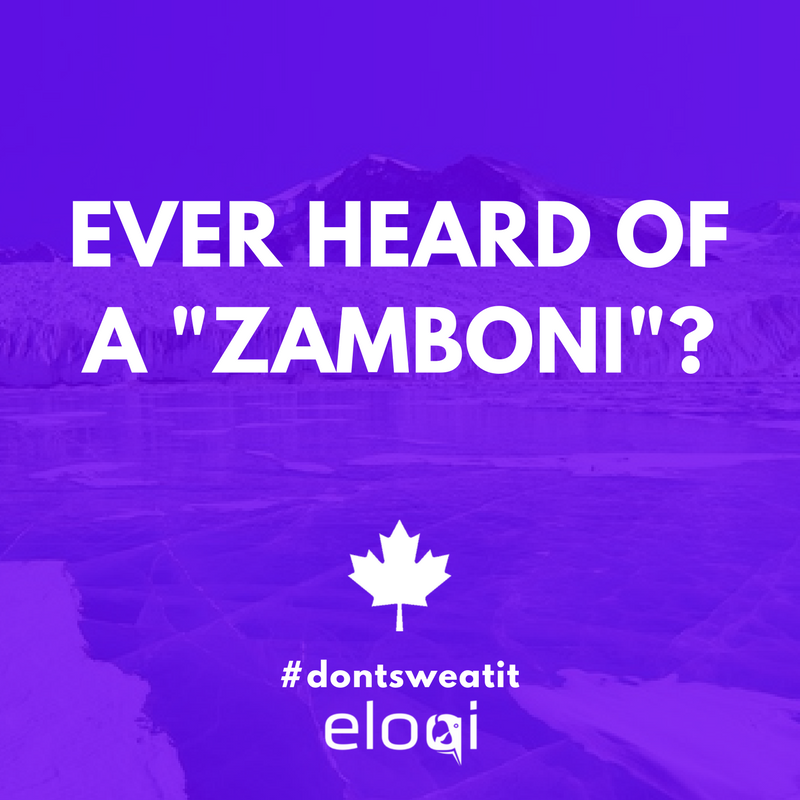 eloqiapp's tweet photo. Never heard of a #Zamboni?! #DontSweatIt It's the machine that cleans the ice in a rink. Learn more Canadian-isms!🇨🇦 https://t.co/0YIU5RIG9y https://t.co/p7jiGNv2P0