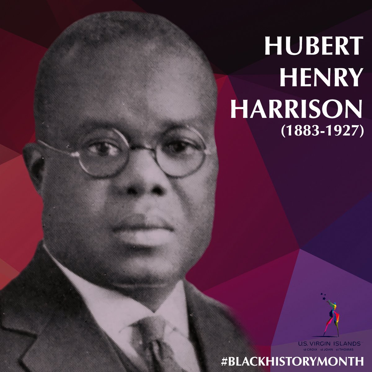 USVItourism's tweet photo. This #BlackHistoryMonth, we celebrate the life of “The Black Socrates,” Hubert Henry Harrison, born on #StCroix in 1883. #USVI https://t.co/lyPqvyDHoq