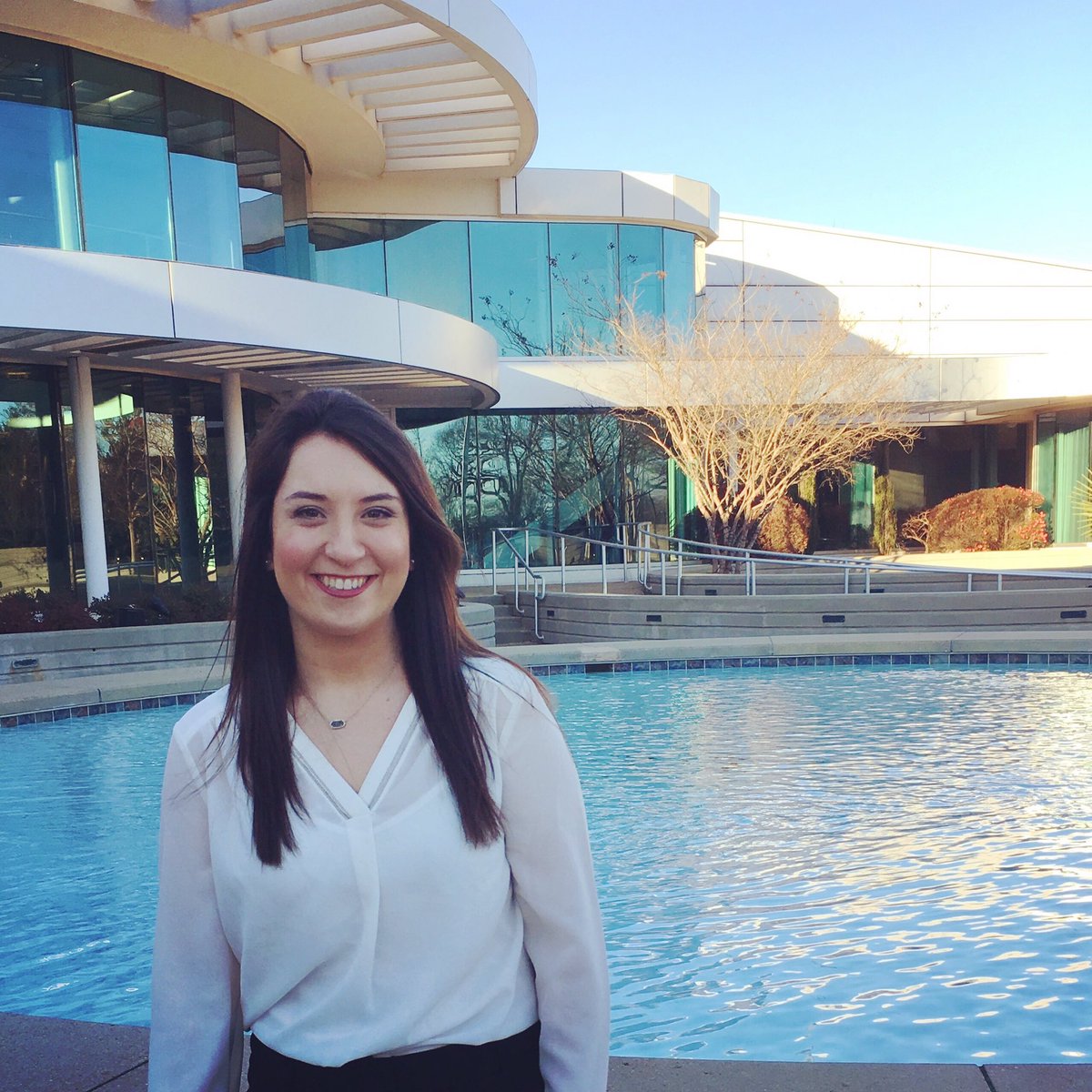 Meet this week's Delegate of the Week- MJ!! She is a senior Kinesiology major who loves her McAlister's Sweet Tea and wearing a smile! ❤️