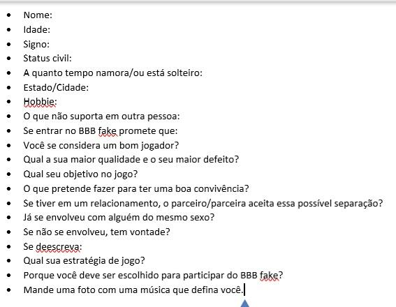bbbfake17's tweet image. Inscrições abertas para ser um brother ou uma Sister. Mandem para o nosso email preenchendo todos os dados: Bbbfake17@outlook.com