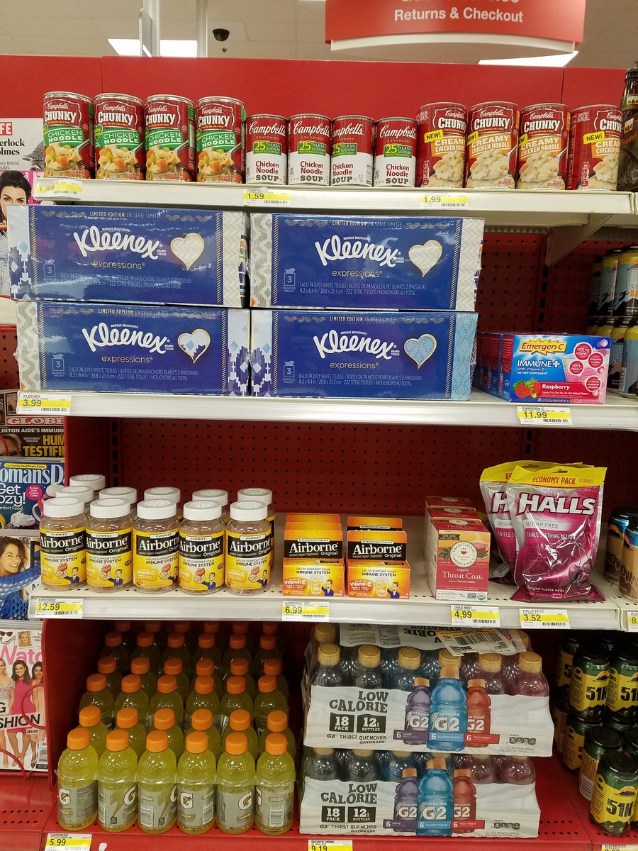 Lots of bugs going around, so I set up this endcap to a quick Target Feel Good station! I love 1334!!! <a href="/RyanStanski/">ryan stanski</a> <a href="/LTyriver/">Lindsey Tyriver</a> @rankin_logan