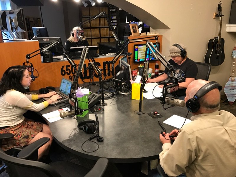 Lawngardenshow's tweet photo. We're talking about the Nashville Lawn & Garden Show live on Nashville Today on WSM-AM! #NLGS2017 #gardening https://t.co/QCFq83HP1f