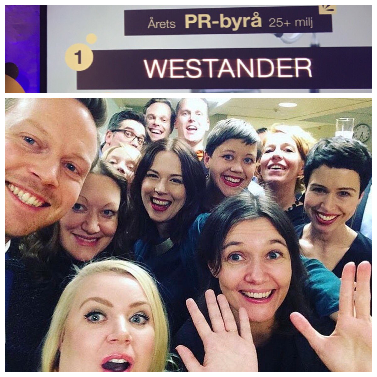Vi vann!!! #åretsbyrå2017