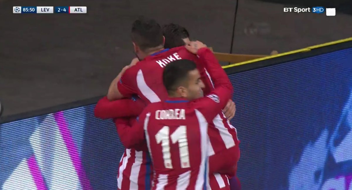Bayer04ENFans's tweet photo. GOAL! @bayer04fussball 2-4 @atletienglish - @Torres. #B04Atleti #UCL https://t.co/7arIsPzapi