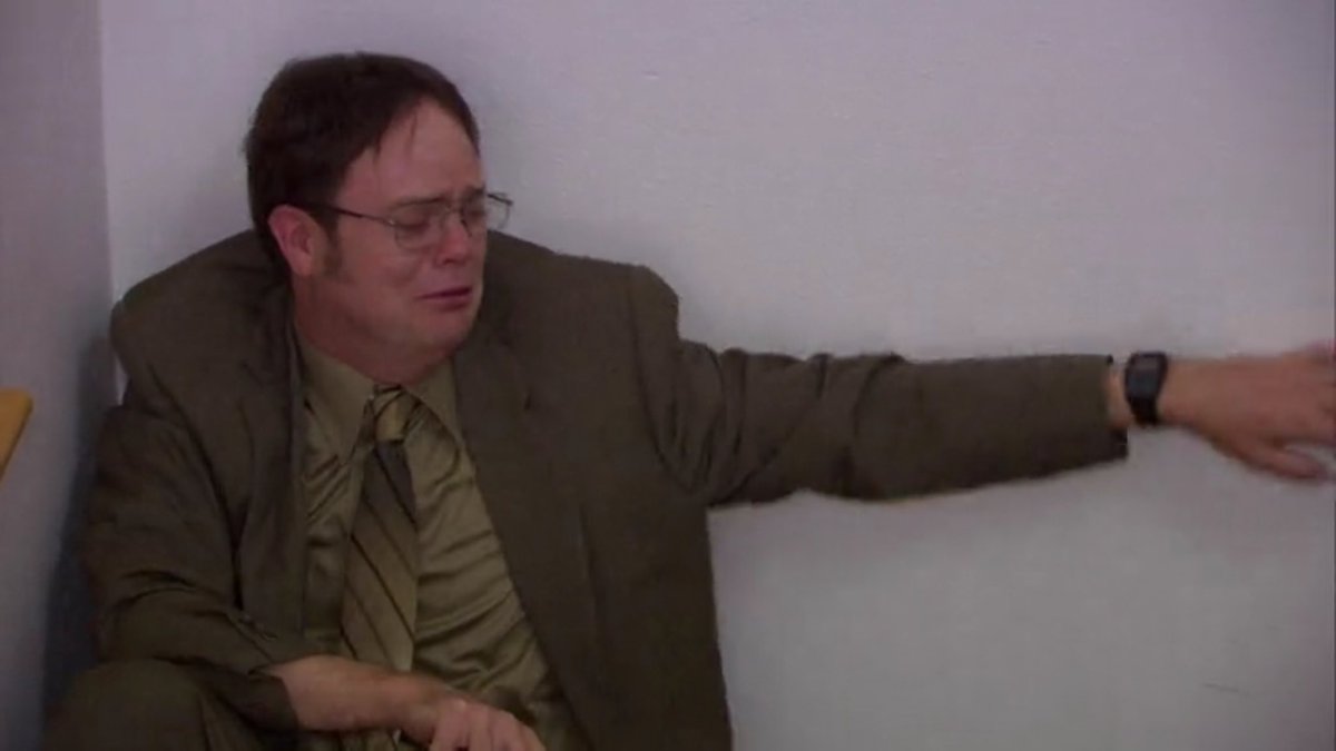 snadelman's tweet photo. 😭😭😭 #theoffice https://t.co/95hvzJSzHK