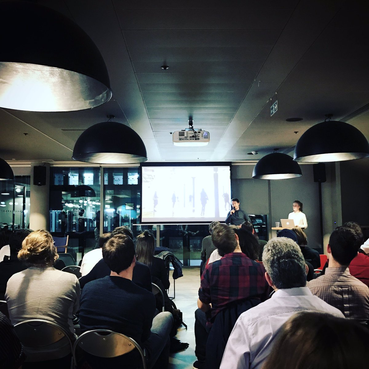 Talk on chatbots. Still very much in the Netscape days but exciting times ahead!
