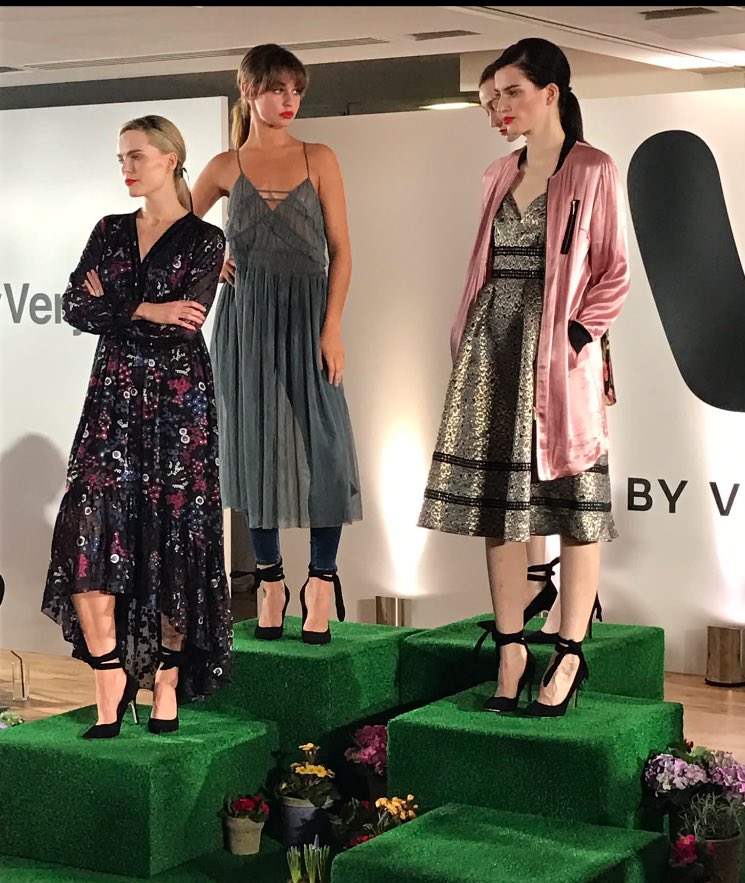AnnaGCork's tweet photo. I need to get into this girl band! Style envy tonite at the @LittlewoodsIRL #VbyVerySS17 fashion launch #edgy #shoesisters #whatacollection https://t.co/LN4r95shxl