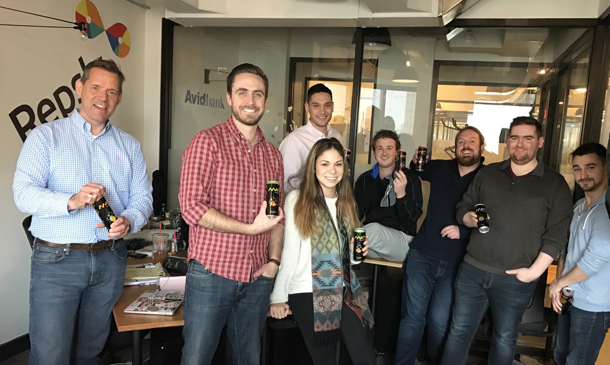 Repsly's tweet image. Thanks to @drinkmati for hooking it up! #HealthyEnergy #RepAndRoll