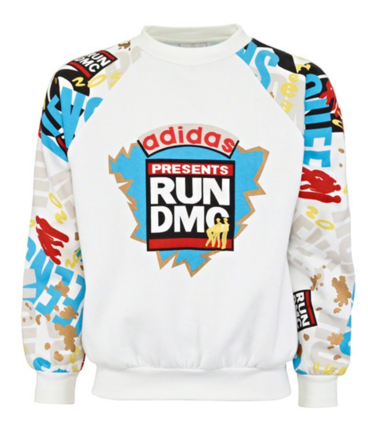 adidas run dmc crew neck