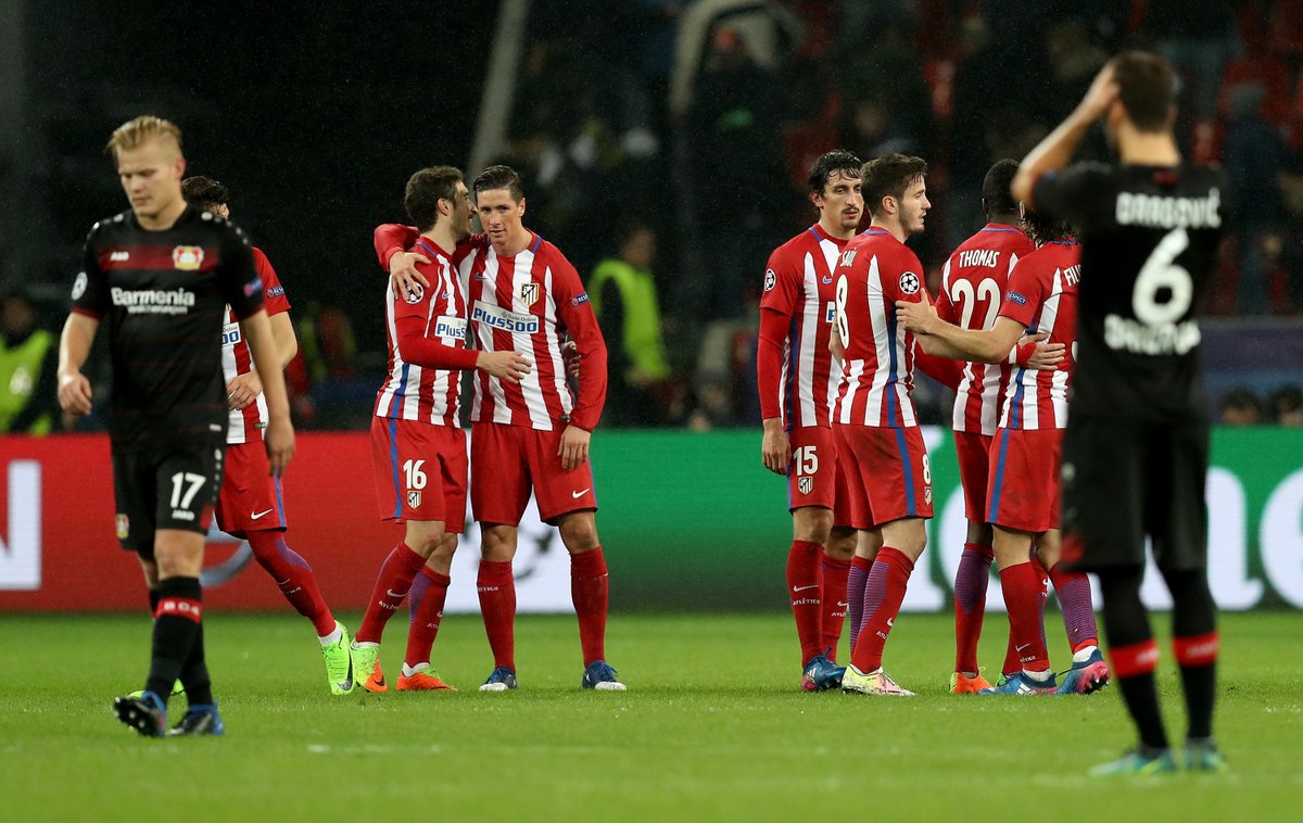 ChampionsLeague's tweet photo. A hugely entertaining match in Leverkusen. Here's our report on how it unfolded: https://t.co/HXQenZFNc2 #UCL https://t.co/oPXjLav8b9