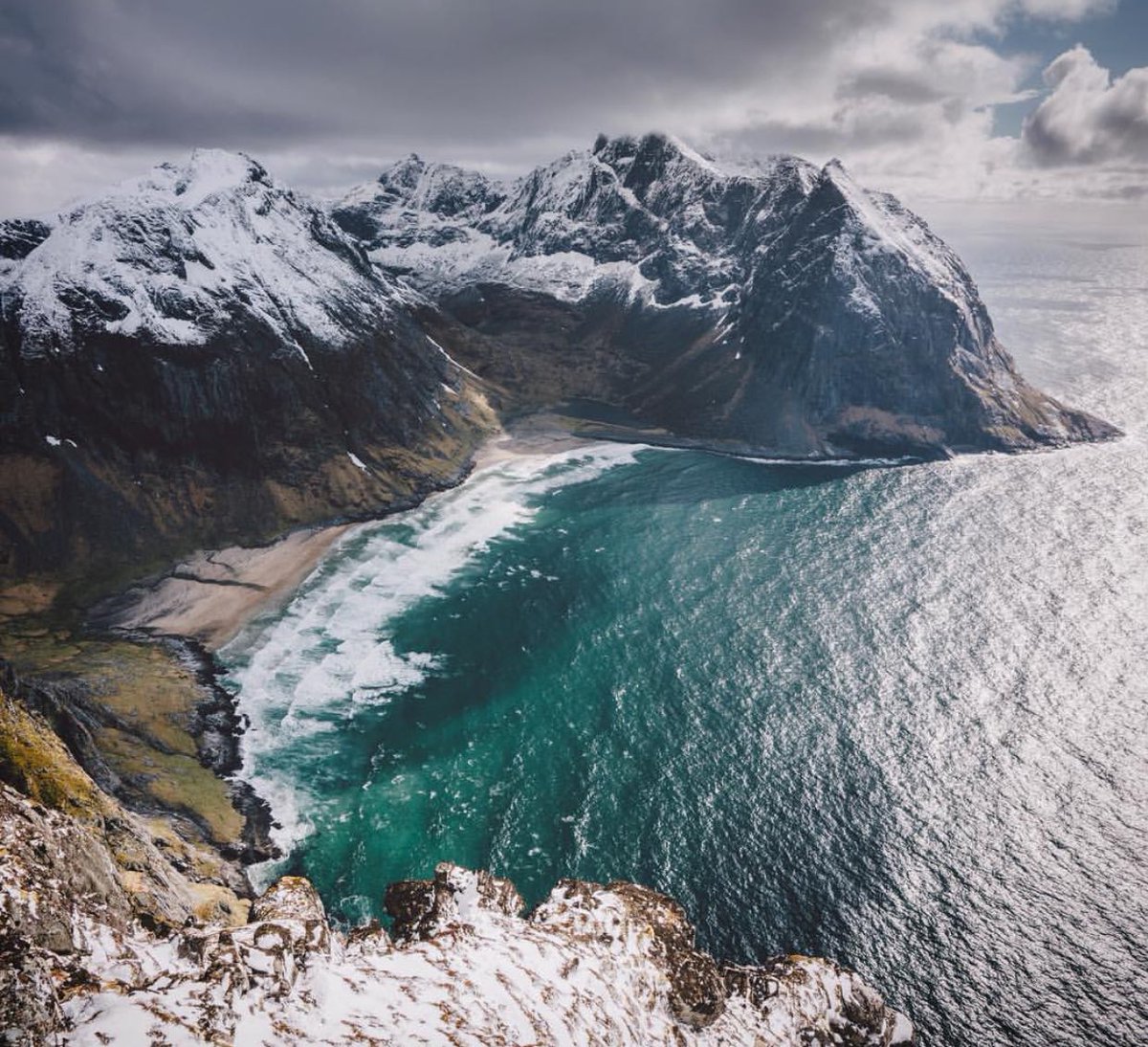 Красивые картинки горы и море