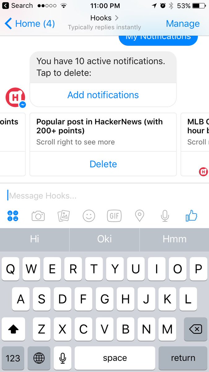 hooksalerts's tweet photo. @3raxton say Hi to bot then My Notification, then delete the ones you don't like https://t.co/iIiMlGjmW1