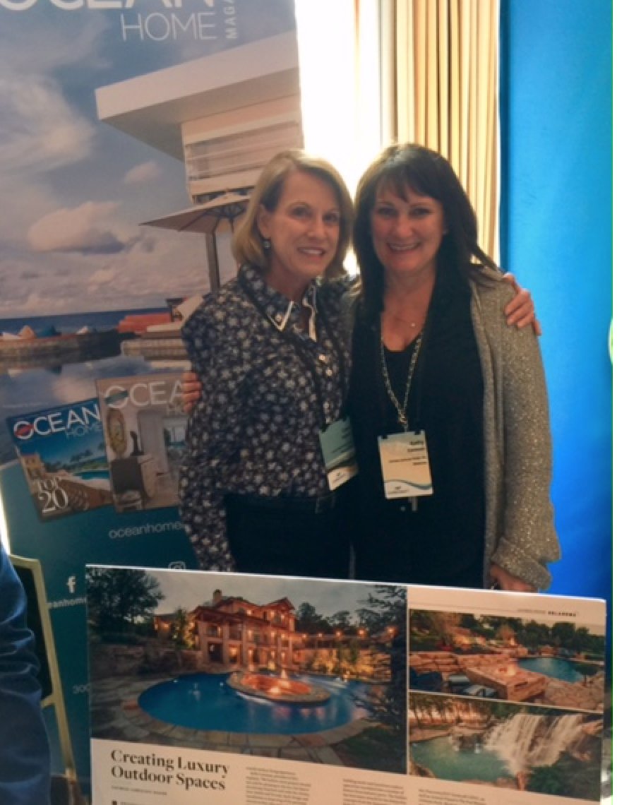 Luxurypoolsmag's tweet photo. Pleasure spending time w/ our long-time friends from @CavinessLdscp at #Carecraft today! #luxurypoolbuilders https://t.co/PNkBZ44xgO