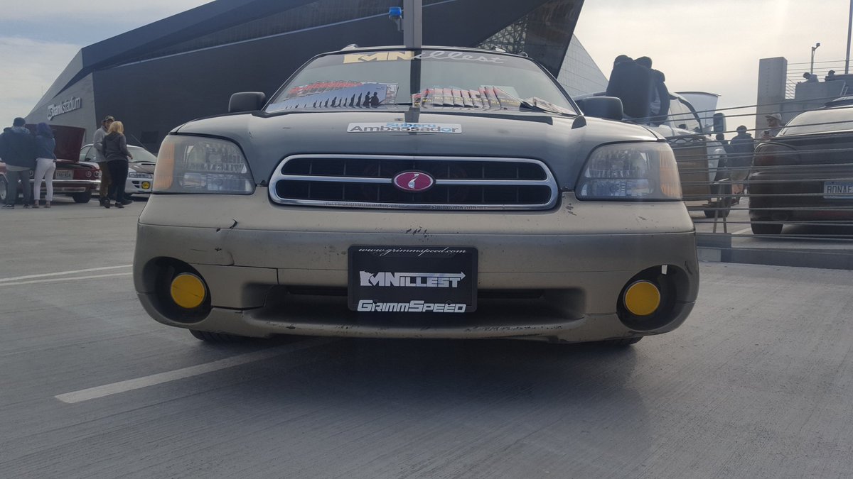 Stevaki86's tweet photo. Had a blast walking around and handing out subaru goodies to everyone at the MNCEC ramp meet. #MNillest #MNCEC #SubaruAmbassador https://t.co/ziDlpd3Nml