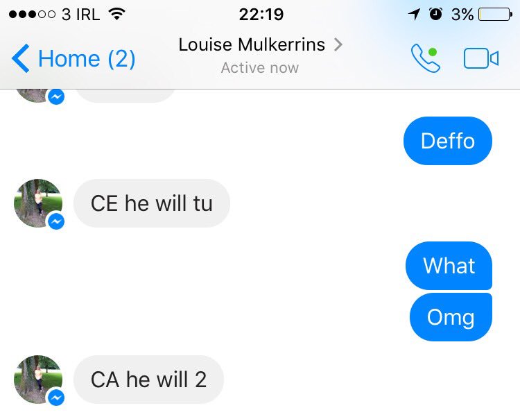 If u think ur bad at Irish at least ur not my mom