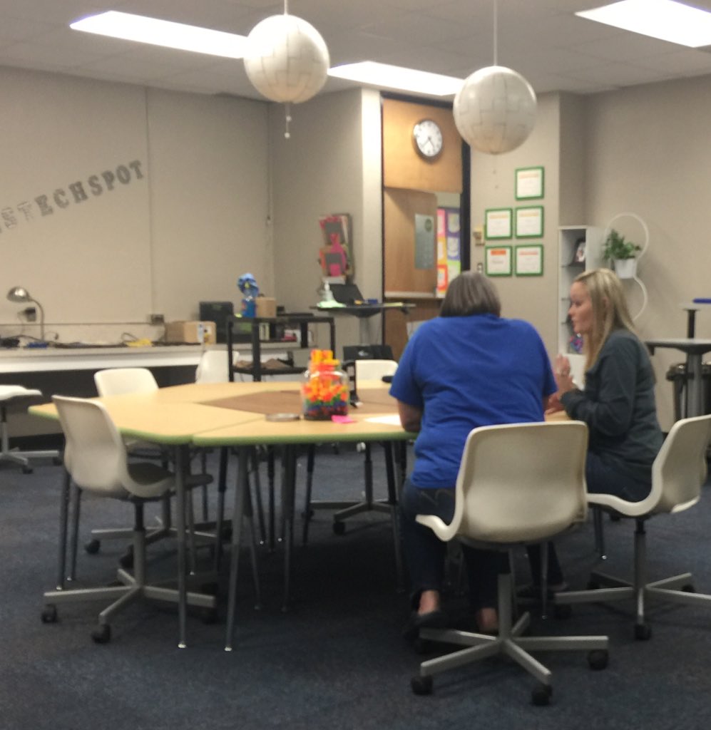 lovesgoogle's tweet photo. 1 of my fav parts about flipping #TechPLC is the time it creates to work with awesome teachers F2F!@thstechspot @TISDTechDept @jonbergmann https://t.co/u0eYST6tyx