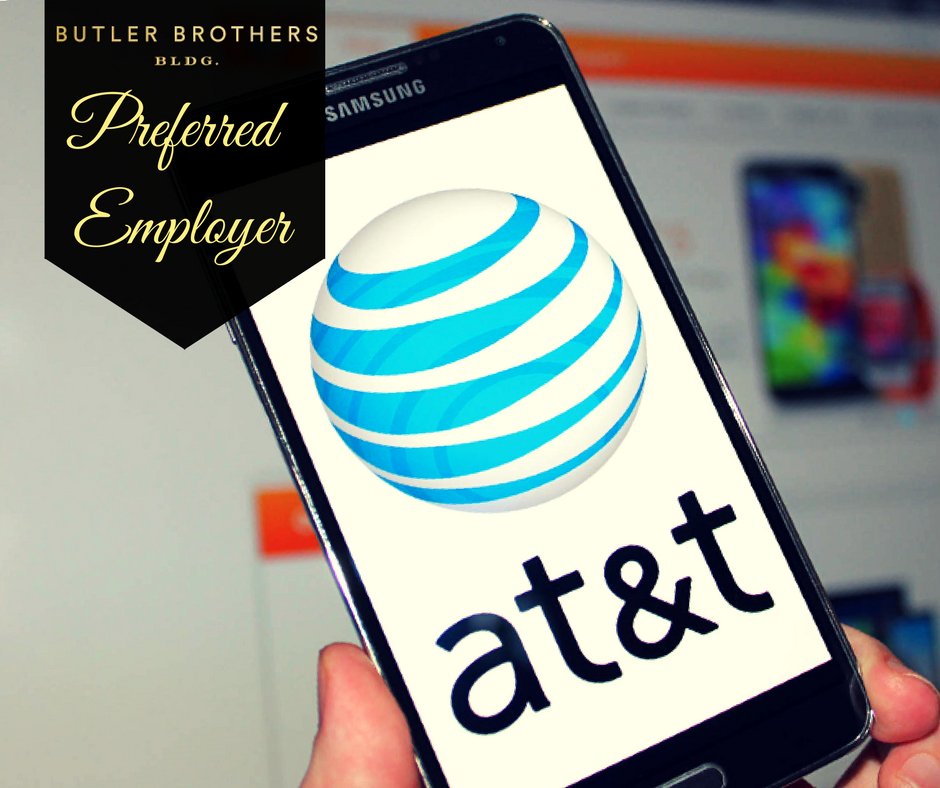 ButlerBrosBldg's tweet photo. ICYMI: @ATT is now one of our #PreferredEmployers. Only six minutes from #ATT's HQ, call (214) 752-3710 to find out more! #LiveButler #mydtd https://t.co/E9pBdLfOuX