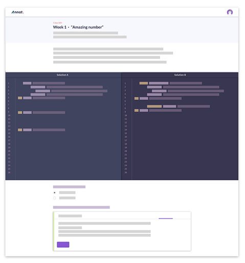 AnnotDot's tweet photo. Code Analysis Challenge is finally available at Annot.! Visit us now! https://t.co/93TDC39jWz https://t.co/XtoJD8OKMz