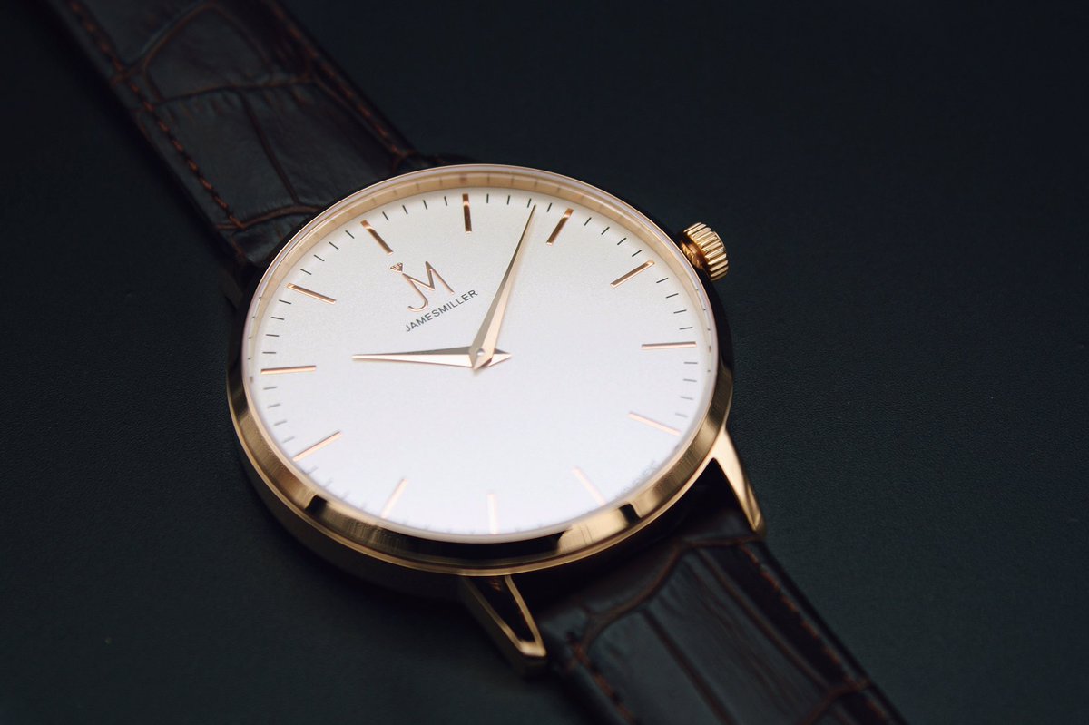 JMWatches's tweet photo. Minimalism is in. Classic design is timeless. Combine the two at https://t.co/5UJVD3TLmk #JamesMiller #Watches https://t.co/PcUNjYiWYR