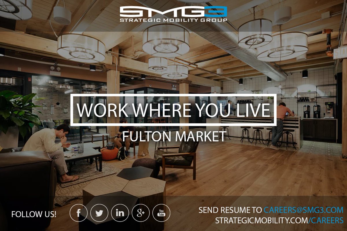 SMG3com's tweet photo. Work where you live. Apply: https://t.co/2fq5XN2iTN #chicago #fultonmarket #chicagocareers #tweetmyjobs #presidentsday #mondaymotivation https://t.co/FdWVeETv5J