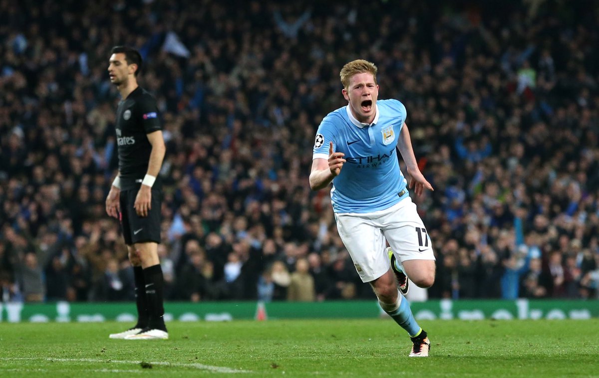 alexander_mads's tweet photo. Champions league nights at the Etihad in last 💙
14/15: City 3-2 Bayern 
15/16: City 1-0 PSG
16/17: City 3-1 Barcelona
16/17: City 5-3 Monaco https://t.co/BxwukXVbze