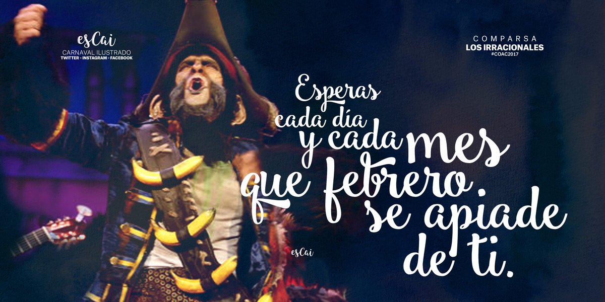 EsCAI_'s tweet photo. Que febrero se apiade de ti #LosIrracionales @Bienvenido_es https://t.co/bKZNmkJHjr