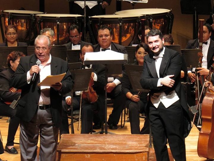 Con la Orquesta Sinfónica OSUAT MÉXICO