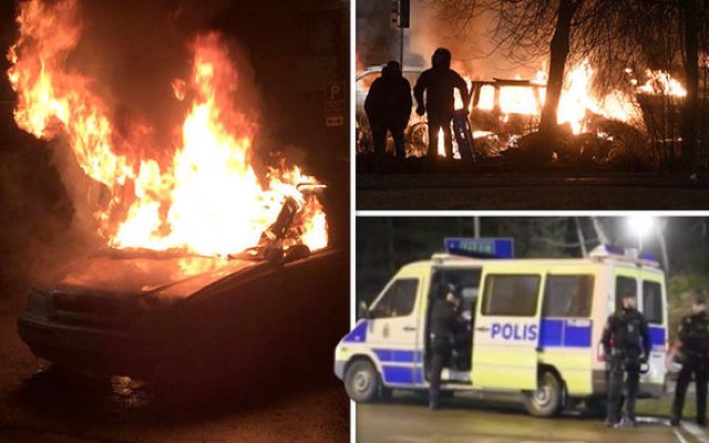 Trump was right! Muslims riot in Sweden