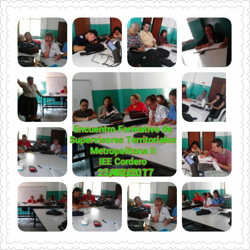 Encuentro supervisores del eje  Metropolitana II