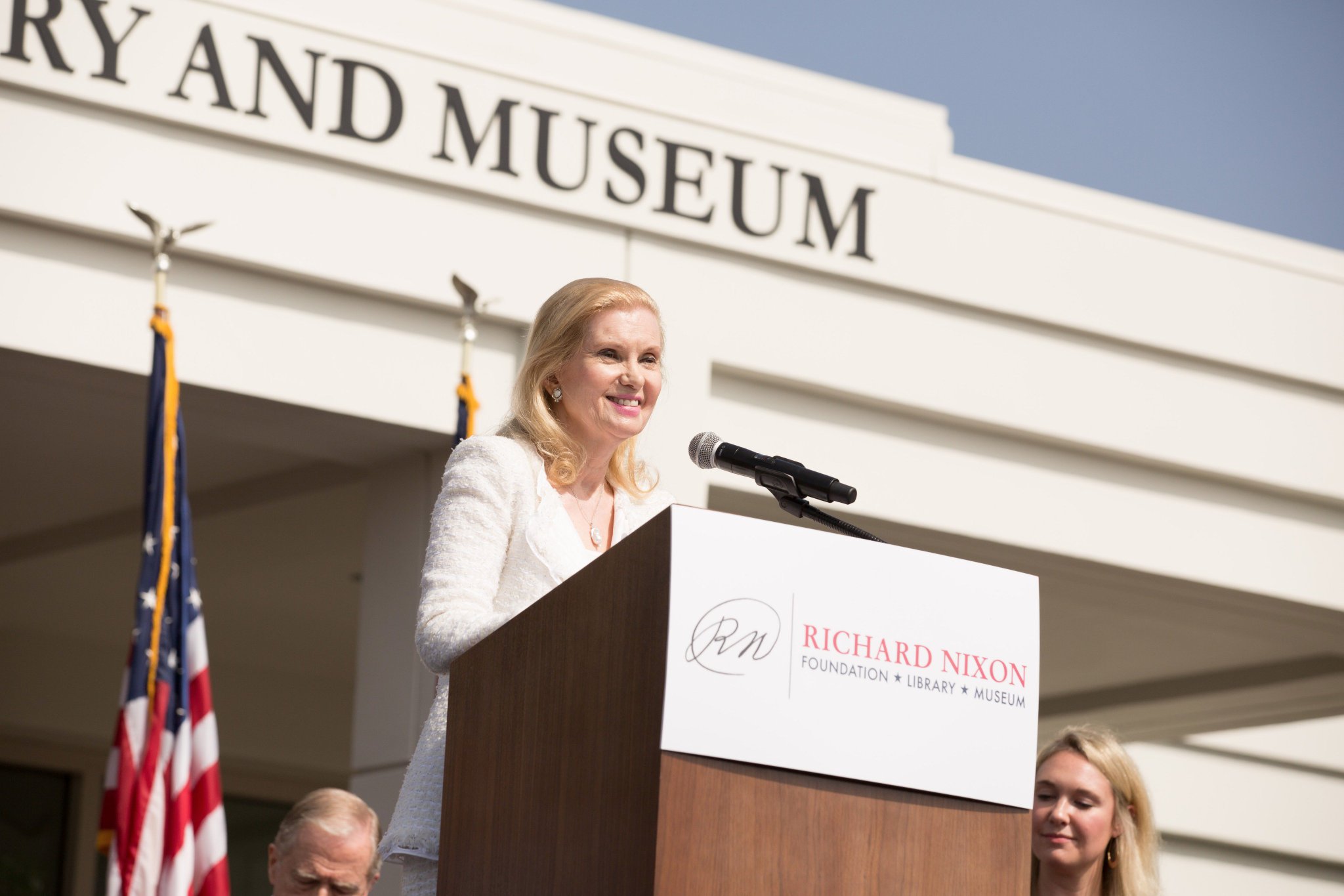 Happy Birthday Tricia Nixon Cox! She joined us at the opening of the New Nixon Library in October. 
