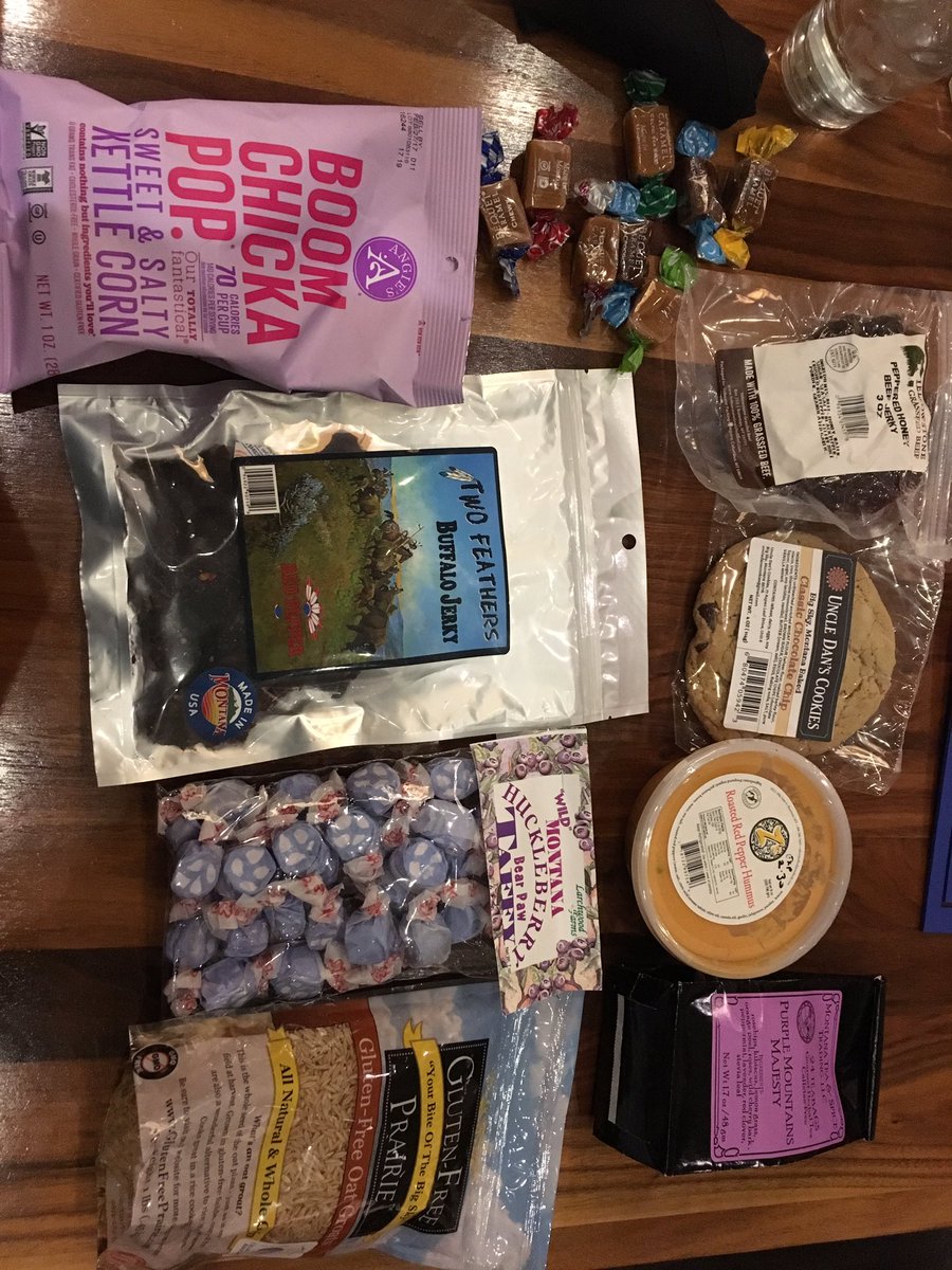 RNAeatsbugs's tweet photo. Proud to be repping @LittleHerds at 29th @montanastate #BugBuffet!
Also loving this #Bozeman welcome basket, & the breweries are on-point. https://t.co/CZXbsZyA0w
