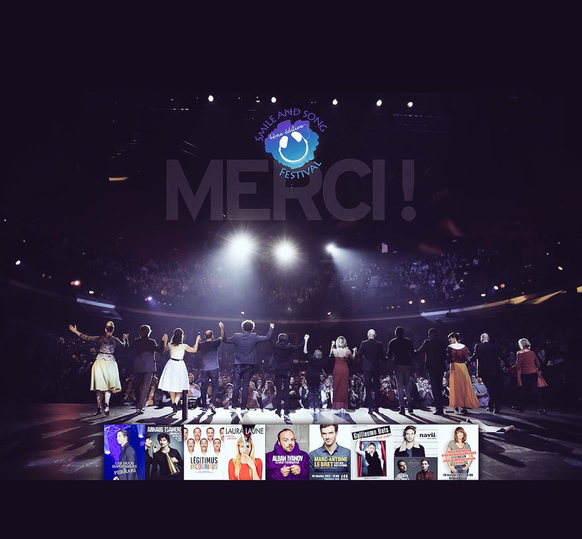 Jeremy Ferrari (@jeremyferrari) on Twitter photo <a href="/Smile_N_Song/">Smile And Song</a> 4= 9shows+25artistes talentueux+1public encore plus nombreux+1 gala télé inédit+1 équipe incroyable! <a href="/Smile_N_Song/">Smile And Song</a> 4= 9shows+25artistes talentueux+1public encore plus nombreux+1 gala télé inédit+1 équipe incroyable!