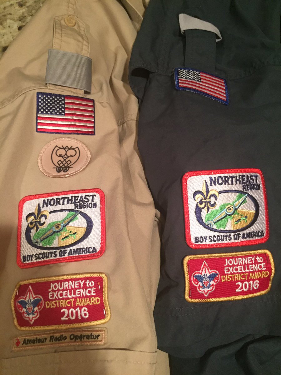 MSDistrictBSA's tweet photo. #jte #gold patches for district volunteers are in. See @MSDcommissioner to get yours today! #reallyplatinum #backtogilwell #owlpatrol https://t.co/nPrdJf2kE8