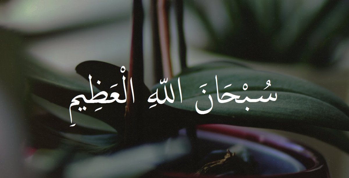_____sitaraa___'s tweet photo. The Prophet (saw) said,
"There are two statements that 
are light for the tongue to remember, 
heavy in the Scales &amp; 
dear to the Merciful: https://t.co/q7EitYx0hV