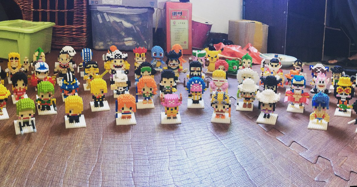 nanoblocks one piece - nami nanoblocks one piece - nami