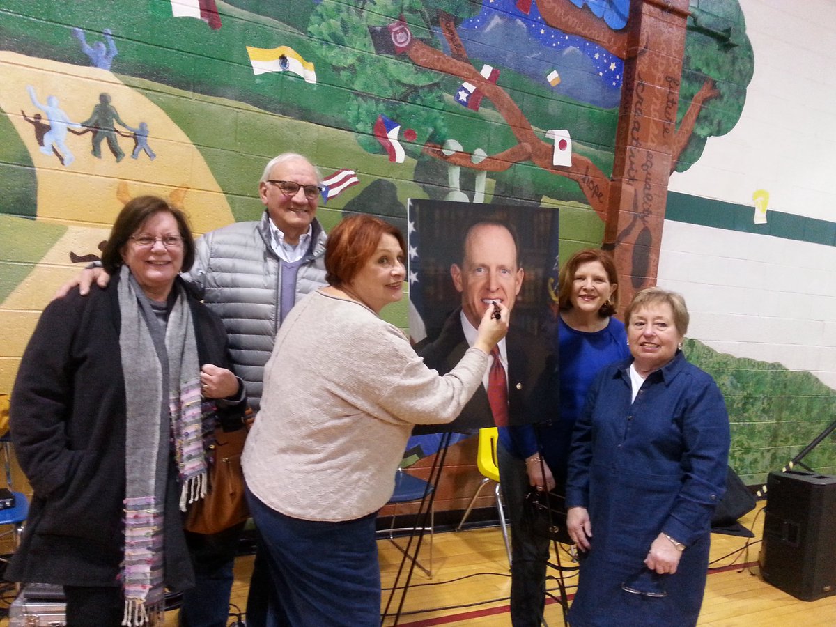 barbaragraver's tweet image. Town hall WITHOUT @SenToomey #TownHall