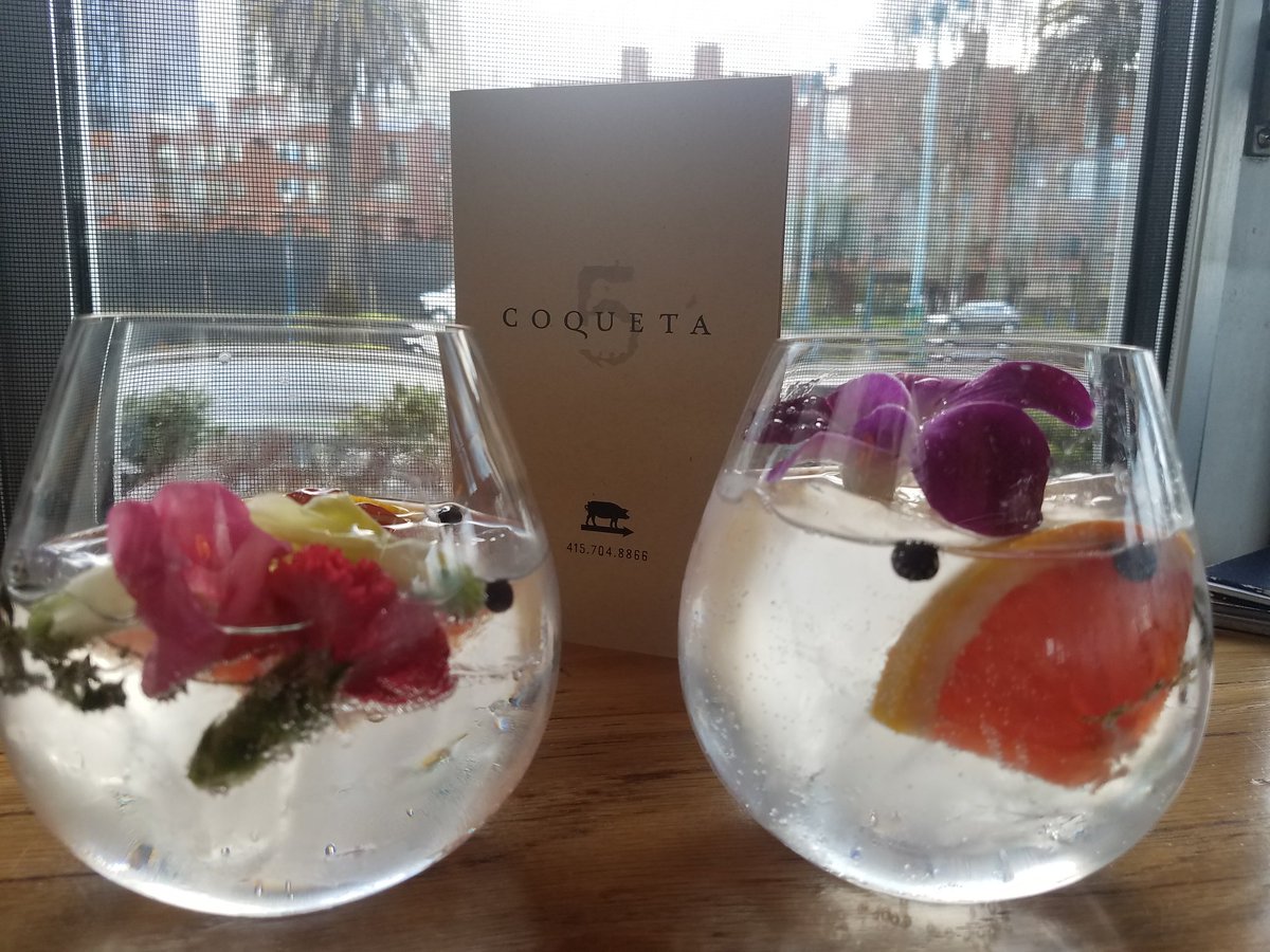 zach_concierge's tweet photo. @ChefChiarello easily the most refreshing Gin and Tonic I've ever had! #coqueta #wheresf #conciergefave #barcagintonic https://t.co/hXdQdUUem4