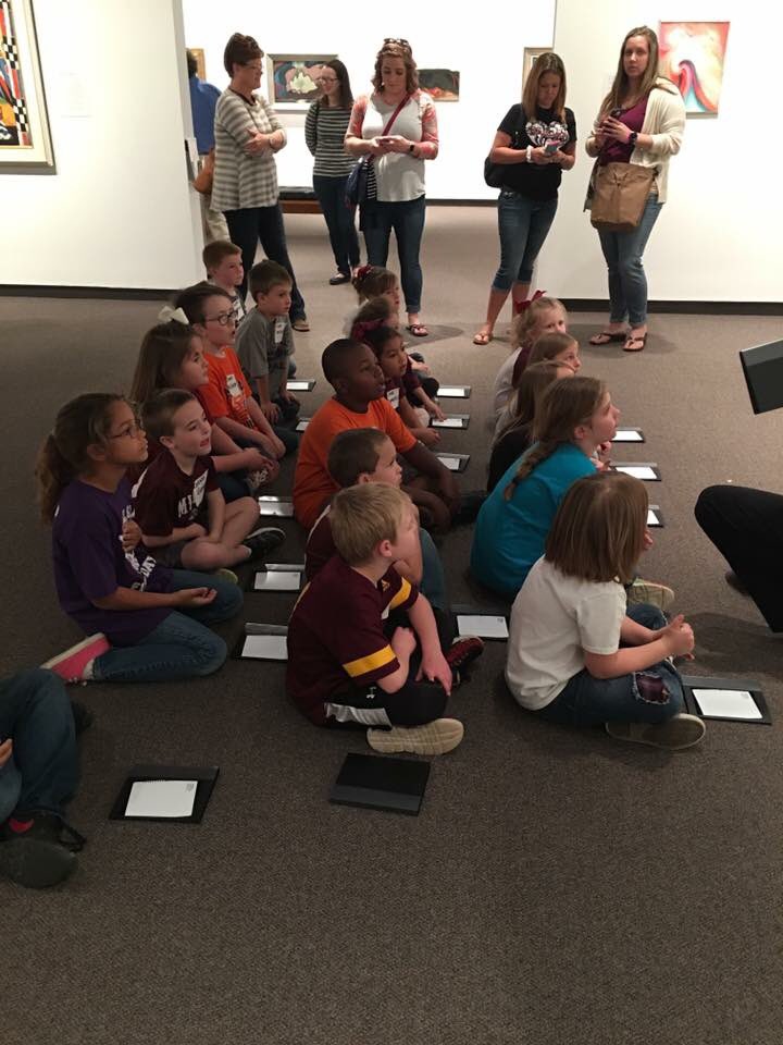 MillsapEL's tweet photo. First and second graders enjoying a beautiful day and a very informative field trip to Amon Carter Museum. https://t.co/hYkN6AOJA4