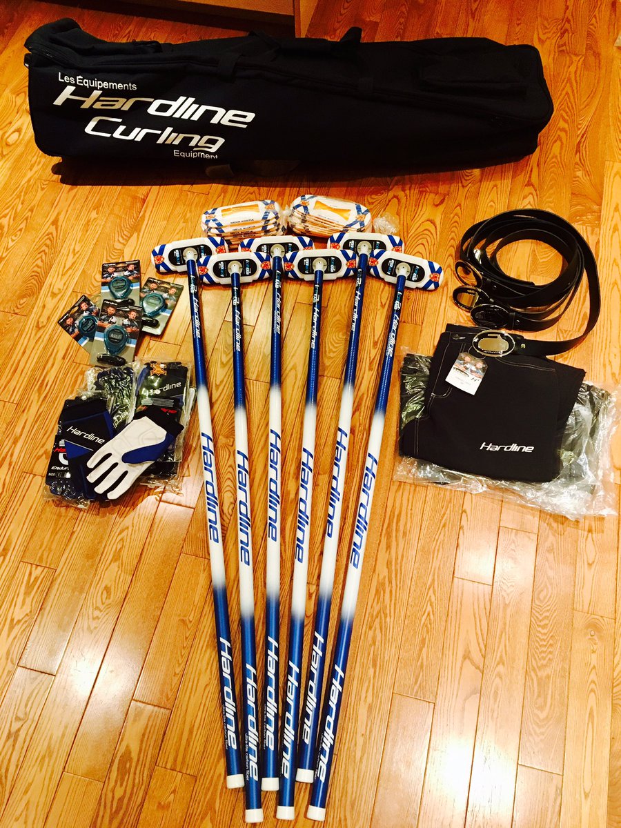 Thanks <a href="/HardlineCurling/">Hardline Curling</a> for getting us all geared up for the <a href="/stjohnsbrier/">St. John's Brier</a> .  The gear looks great!  Proud to represent.  #HardlineNation