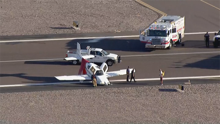 UPDATE: Scottsdale Airport has reopened after a small plane had a landing gear collapse. azfamily.com/story/34563192…