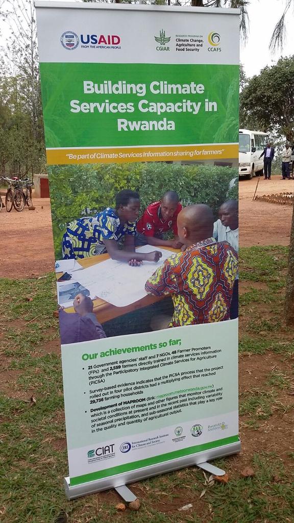 RwandaAgri's tweet photo. Climate Services for Agric Initiative increases farmers' resilience to changing climate in Rwanda through improved climate risk management https://t.co/yUWsCFkuiH