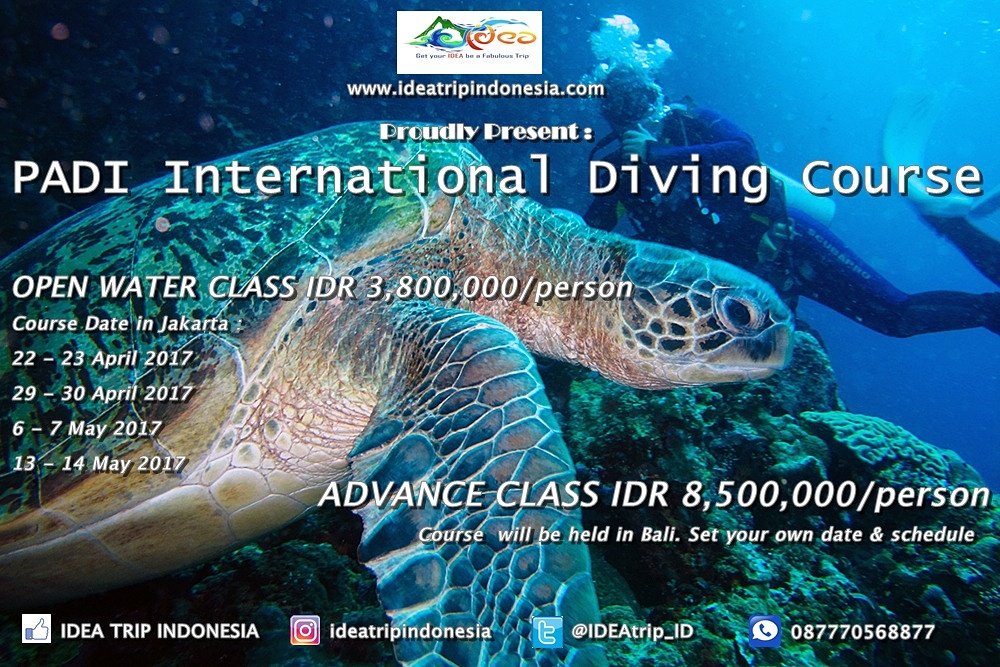 IDEAtrip_ID's tweet photo. crazy enough about underwater world? Wanna explore the deep of the blue sea?  Let's come and join with us. Our yearly event is back !! https://t.co/4Rv8UBQFGP
