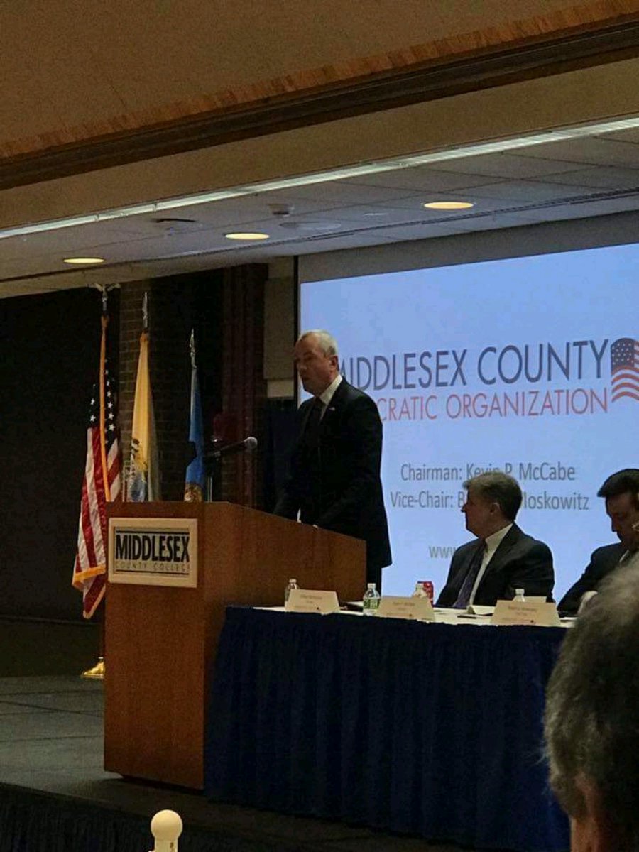 ParanoLLC's tweet image. Congratulations to @PhilMurphyNJ on securing the endorsement of the Middlesex County Democrats!