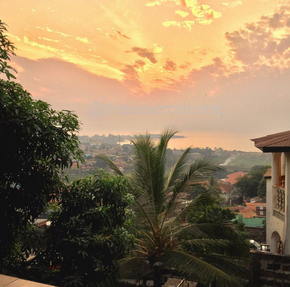 Fiery Sunset at Juba Hill. We have the most gorgeous Sunsets.
#SierraLeone #thisissierraleone #salone #sunsetlovers