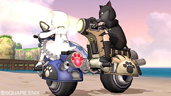 O Xrhsths ドラゴンクエストx 公式 Sto Twitter Dqxショップ 2 22は猫の日 ドルバイクにネコ仕様バージョン2種と 白黒ネコ装備にプリズニャンポーチが登場 そして家具 庭具にはネコ壁 ネコシャンデリア ネコポストとねこづくし 復刻のピクシー装備もお見逃し